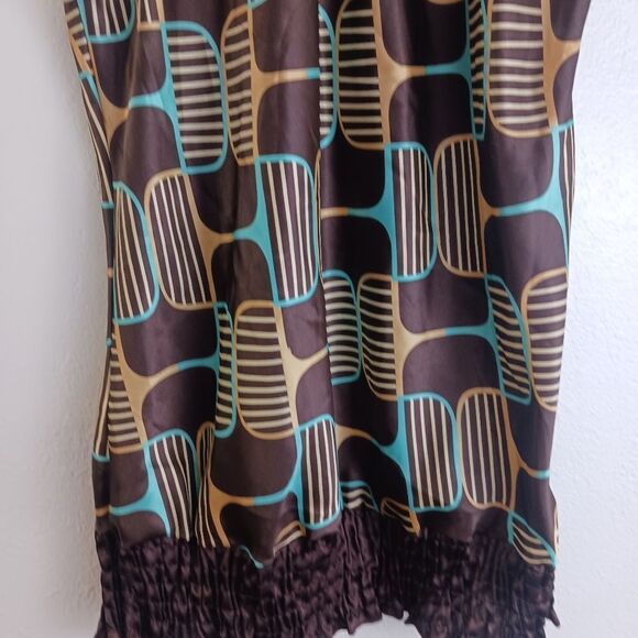 Heart Soul Top Blouse Career  High Neck Sleeveles size XL - Picture 7 of 7